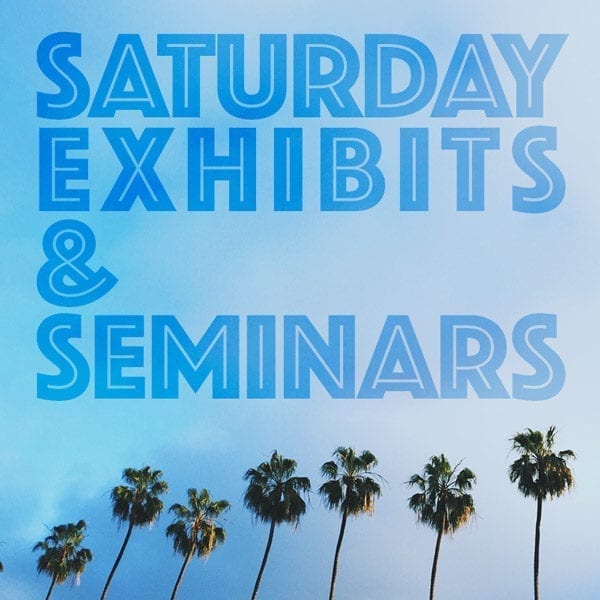 This image portrays Saturday Exhibits and Seminars by Scuba Show | June 3 & 4, 2023.